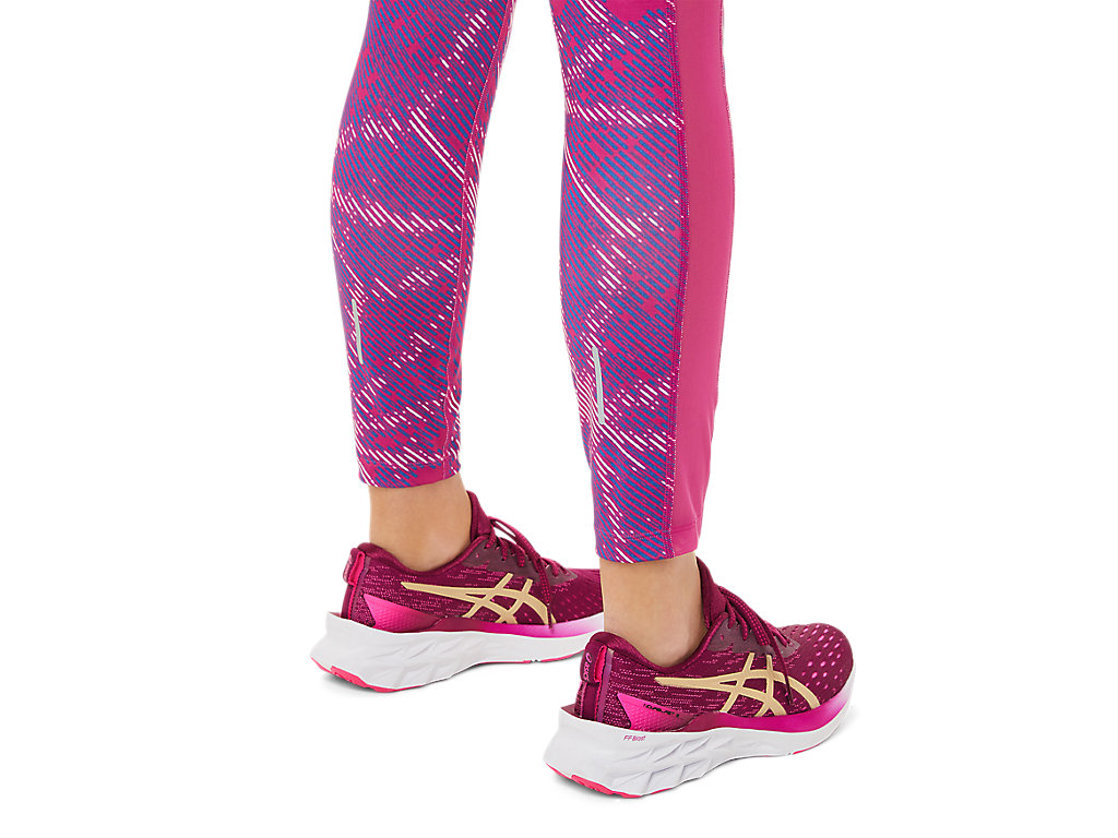 Women's Asics Sakura Leggings Fuchsia | 9146-EJTBN