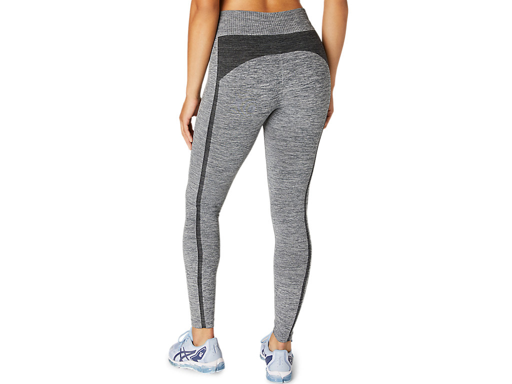 Women's Asics Seamless Leggings Black | 9324-AUQLW