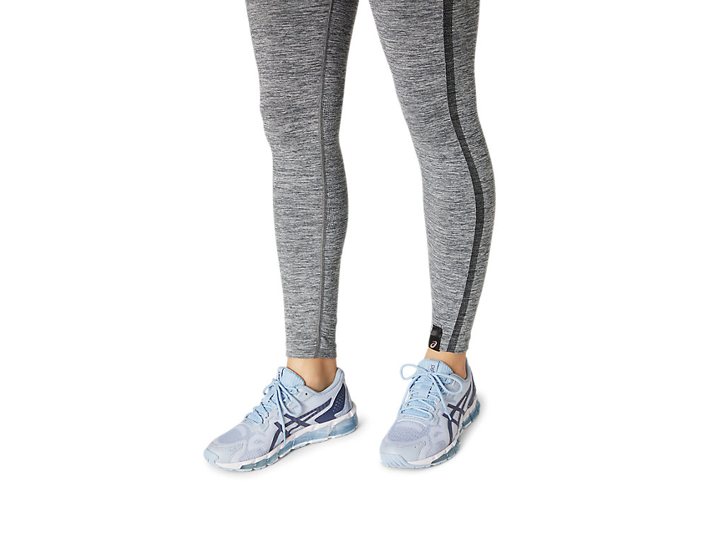 Women's Asics Seamless Leggings Black | 9324-AUQLW