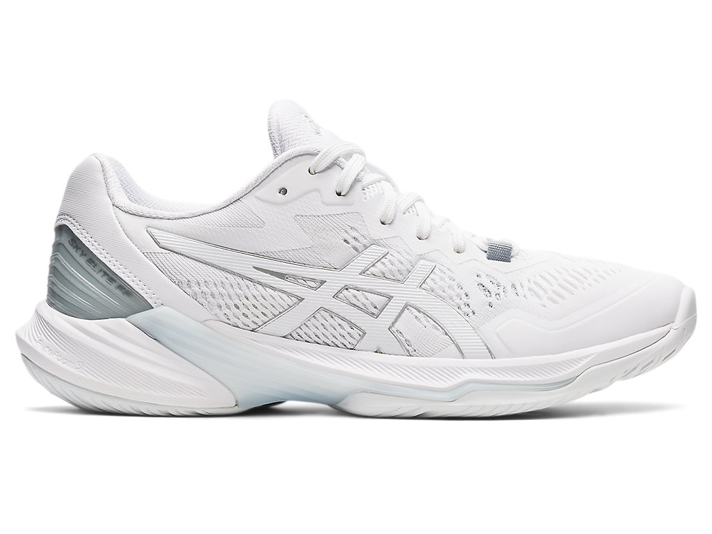 Women\'s Asics Sky Elite Ff 2 Volleyball Shoes White / White | 3742-PICJR