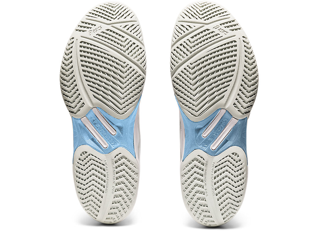 Women's Asics Sky Elite Ff Volleyball Shoes White / Silver | 4236-CAZSF