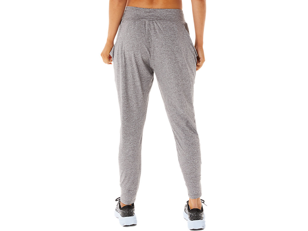 Women's Asics Soft Stretch Knit Pants Grey | 2916-WKYTV