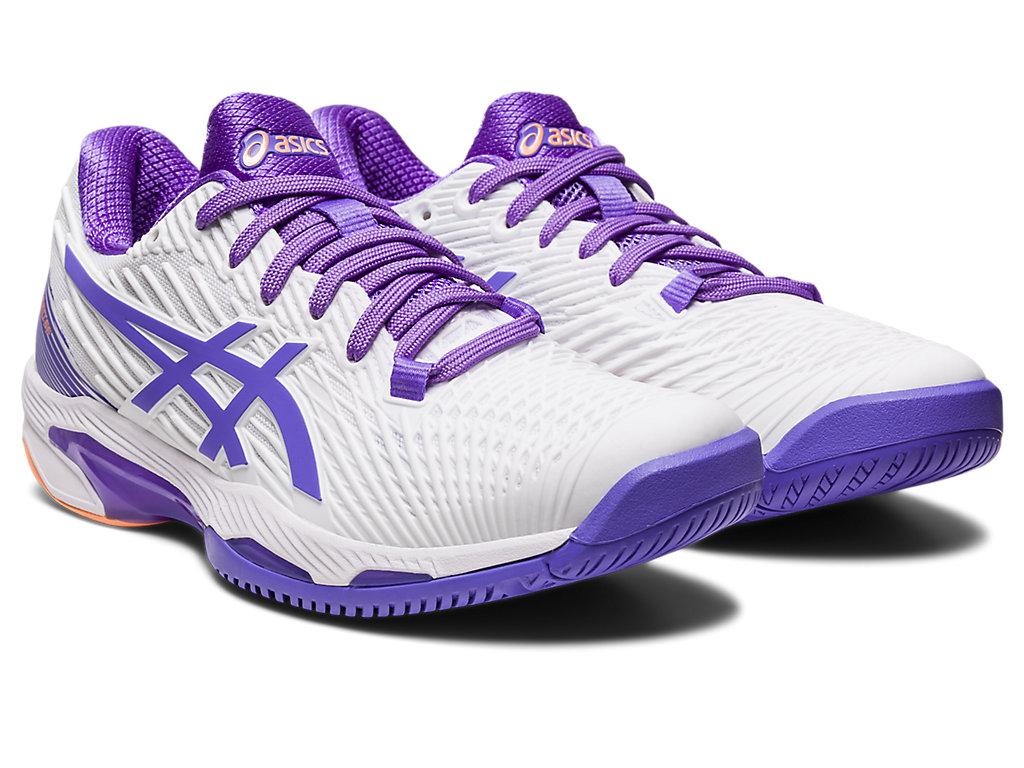 Women's Asics Solution Speed Ff 2 Tennis Shoes White | 9238-TQJWP