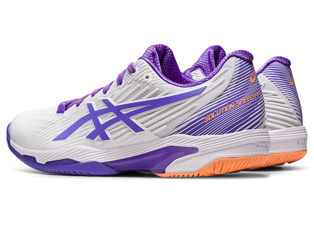 Women's Asics Solution Speed Ff 2 Tennis Shoes White | 9238-TQJWP