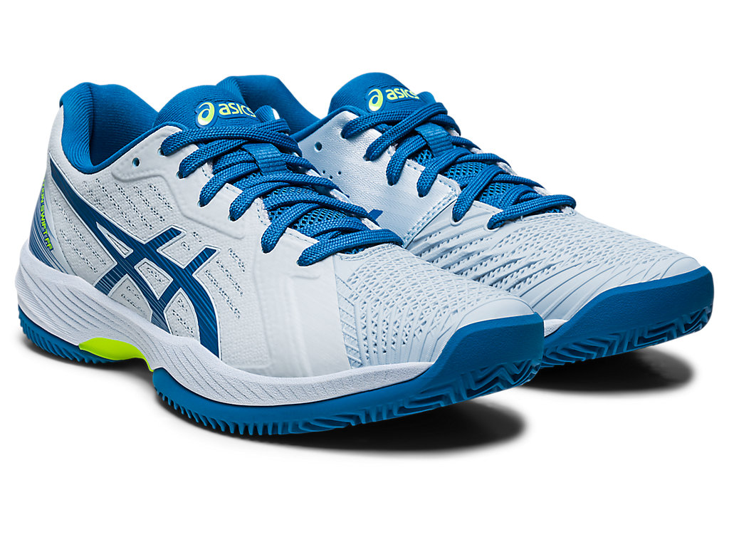 Women's Asics Solution Swift Ff Clay Tennis Shoes Blue | 1283-AXWZR