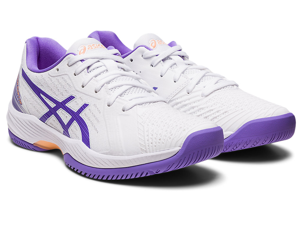 Women's Asics Solution Swift Ff Tennis Shoes White | 1034-ROJLT