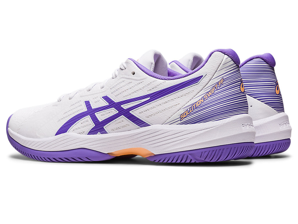 Women's Asics Solution Swift Ff Tennis Shoes White | 1034-ROJLT