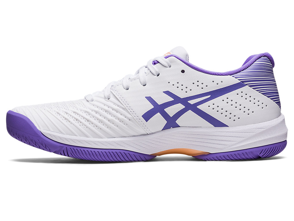 Women's Asics Solution Swift Ff Tennis Shoes White | 1034-ROJLT