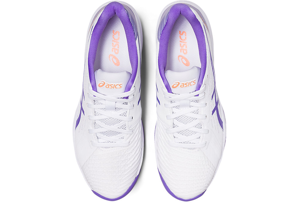 Women's Asics Solution Swift Ff Tennis Shoes White | 1034-ROJLT