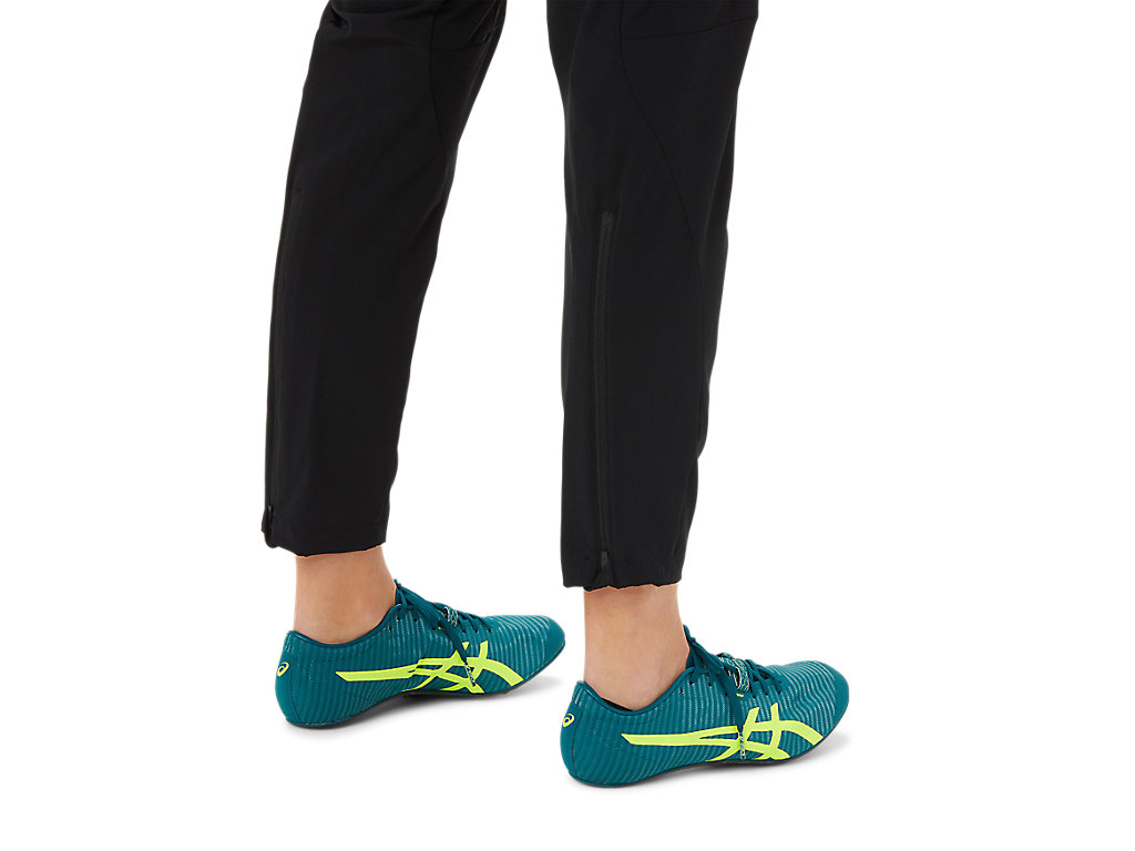 Women's Asics Stretch Woven Pants Black | 4762-IZDFU