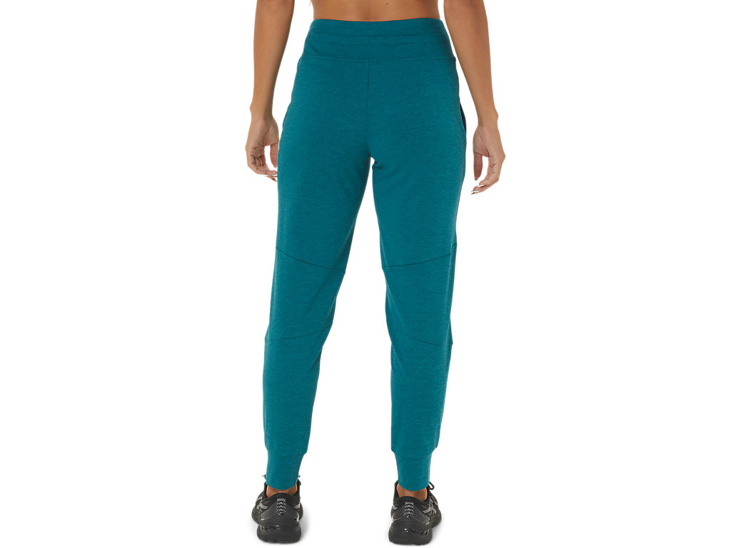 Women's Asics Tech Jogger Pants Deep Green | 3461-EHSZT