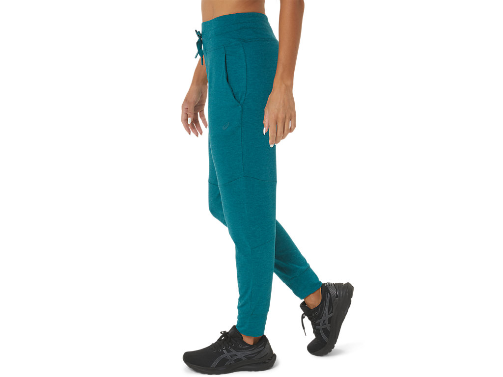 Women's Asics Tech Jogger Pants Deep Green | 3461-EHSZT