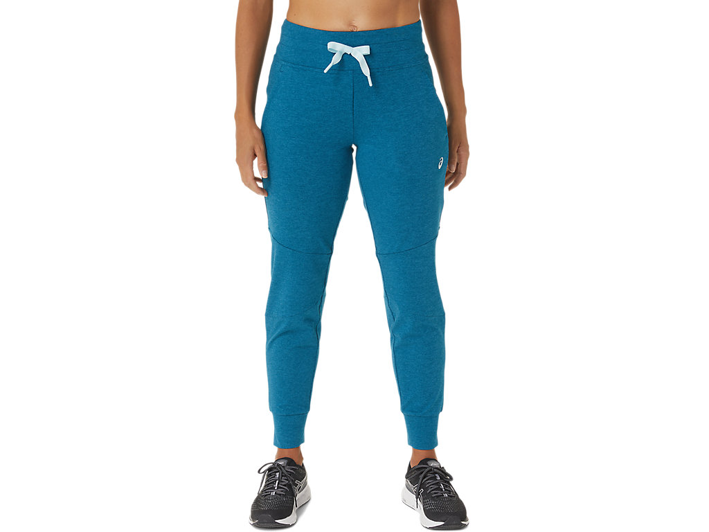 Women\'s Asics Tech Jogger Pants Deep Turquoise | 0473-KELIO