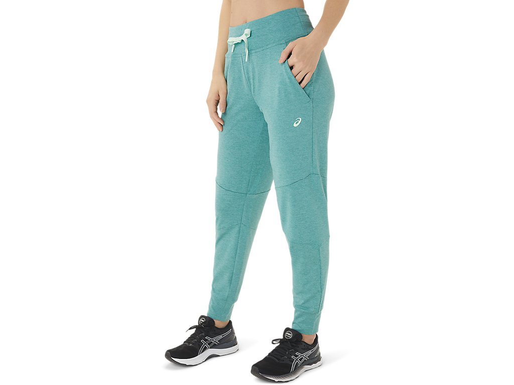 Women's Asics Tech Jogger Pants Olive | 1940-MUPIO