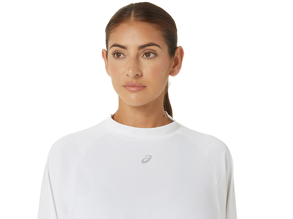 Women's Asics The New Strong Repurposed Pullover Hoodie White | 0673-WDBTV