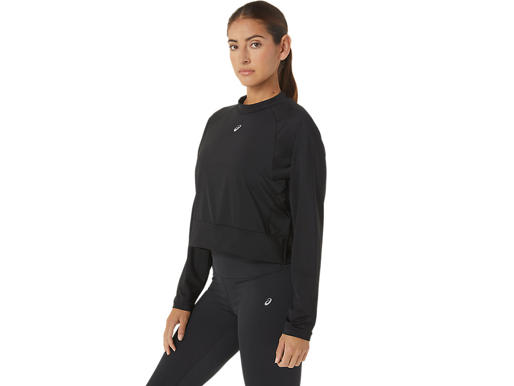 Women's Asics The New Strong Repurposed Pullover Hoodie Black | 1389-ZYOLK