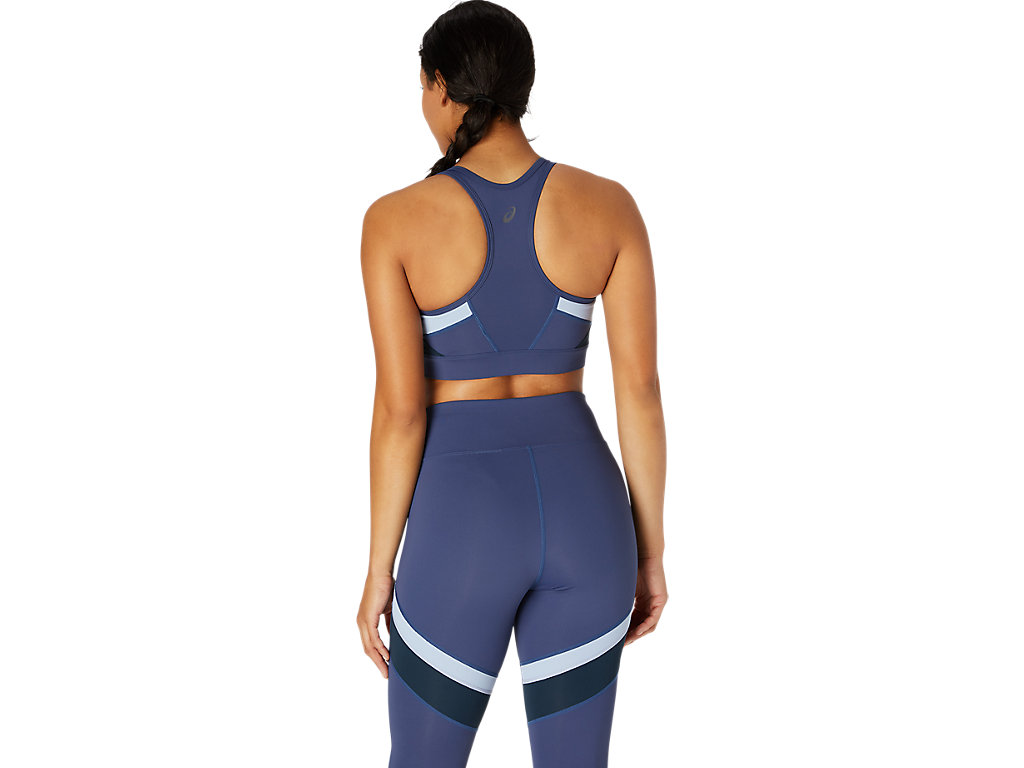 Women's Asics The New Strong Repurposed Sports Bra Blue | 2740-CYQMR