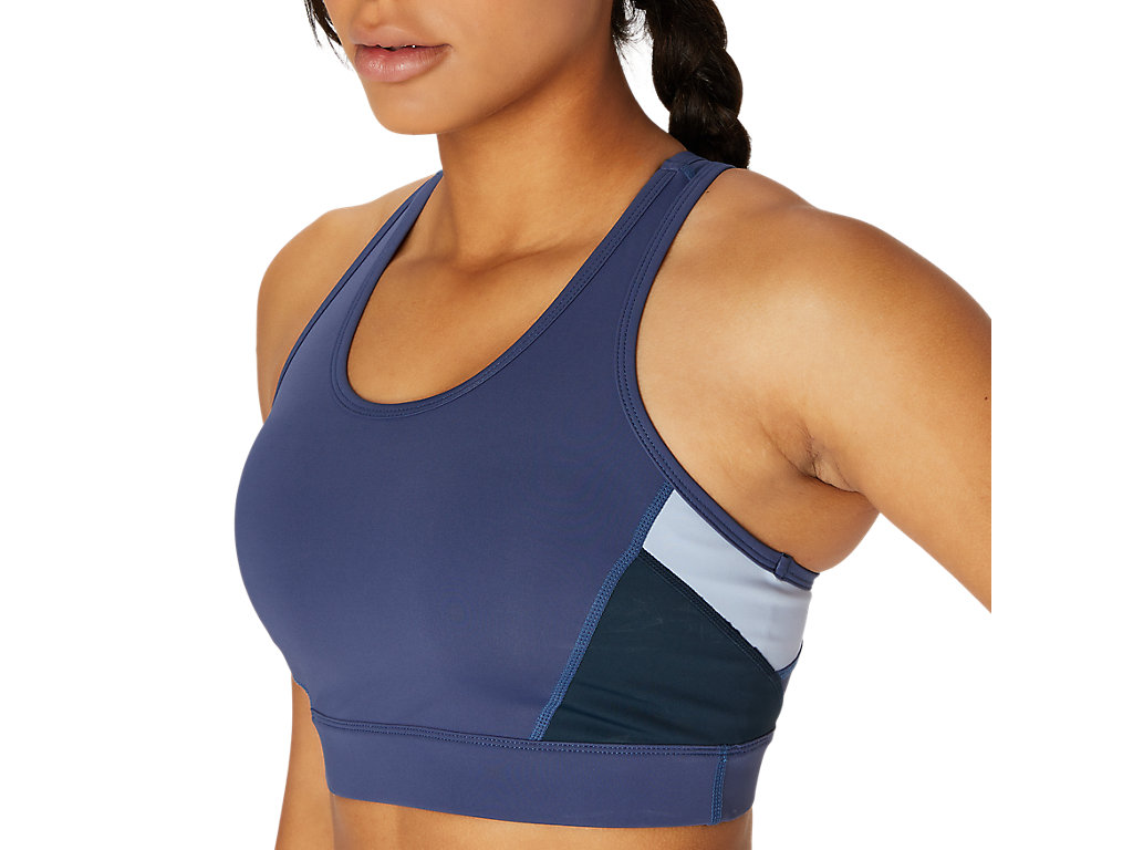 Women's Asics The New Strong Repurposed Sports Bra Blue | 2740-CYQMR