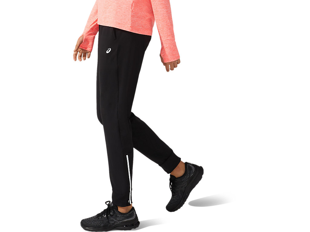 Women's Asics Thermopolis Taper Pants Black | 3019-YMKRD