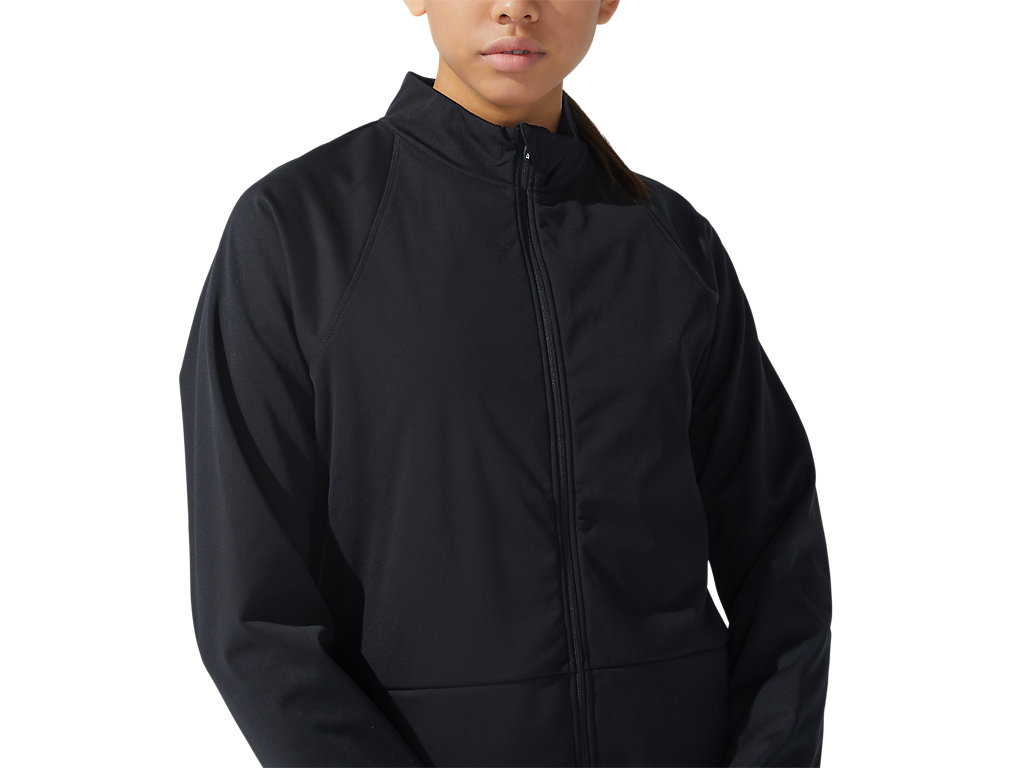 Women's Asics Thermostorm Full Zip Jackets Black | 1546-PQBGE