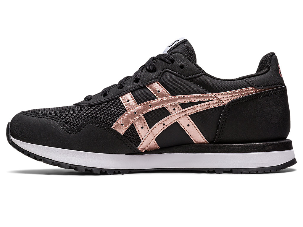 Women's Asics Tiger Runner Ii Sneakers Black / Rose Gold | 6309-ZYDJV