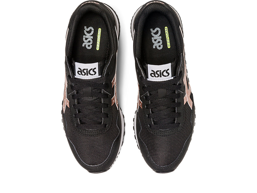 Women's Asics Tiger Runner Ii Sneakers Black / Rose Gold | 6309-ZYDJV