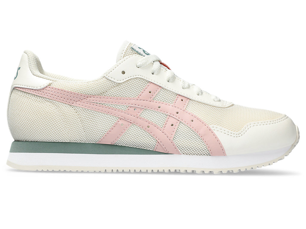 Women\'s Asics Tiger Runner Sneakers Cream / Coral | 4235-WXGTK