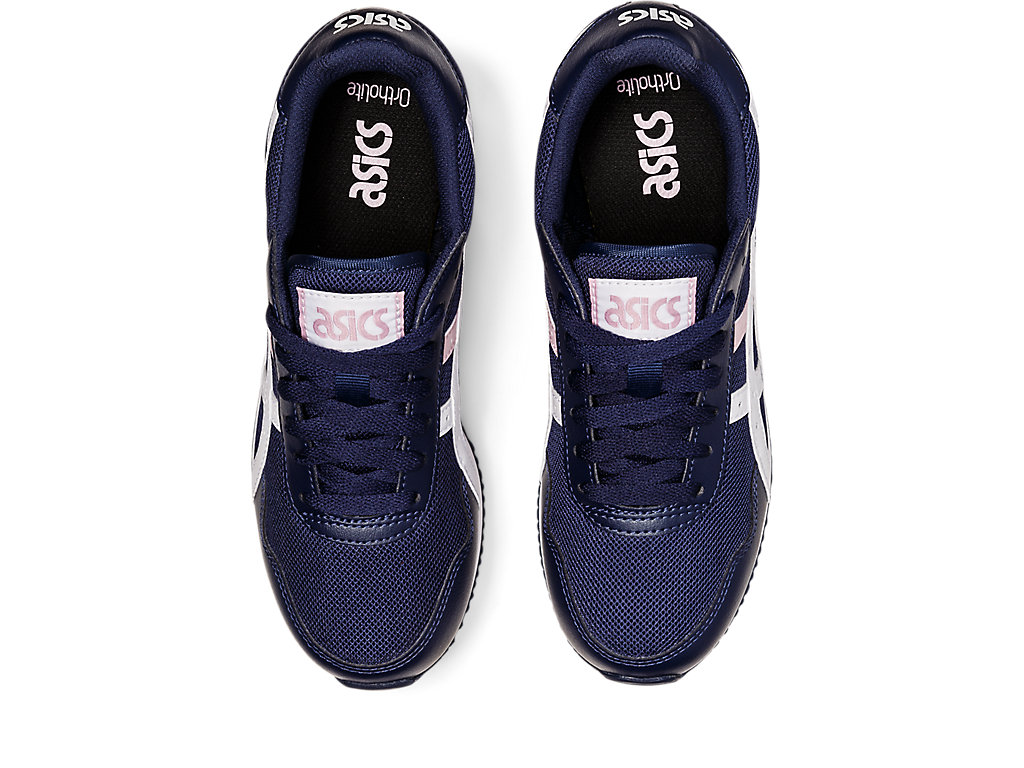 Women's Asics Tiger Runner Sneakers Navy / White | 3409-WHCNU