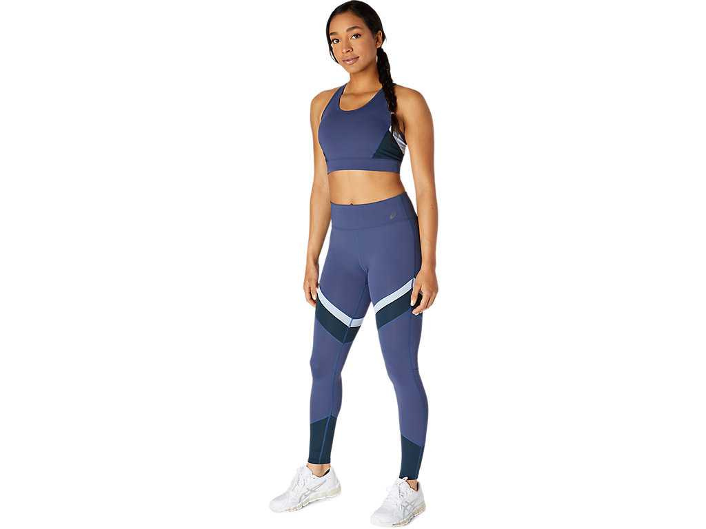 Women's Asics Tight Leggings Blue | 4038-MNDHF