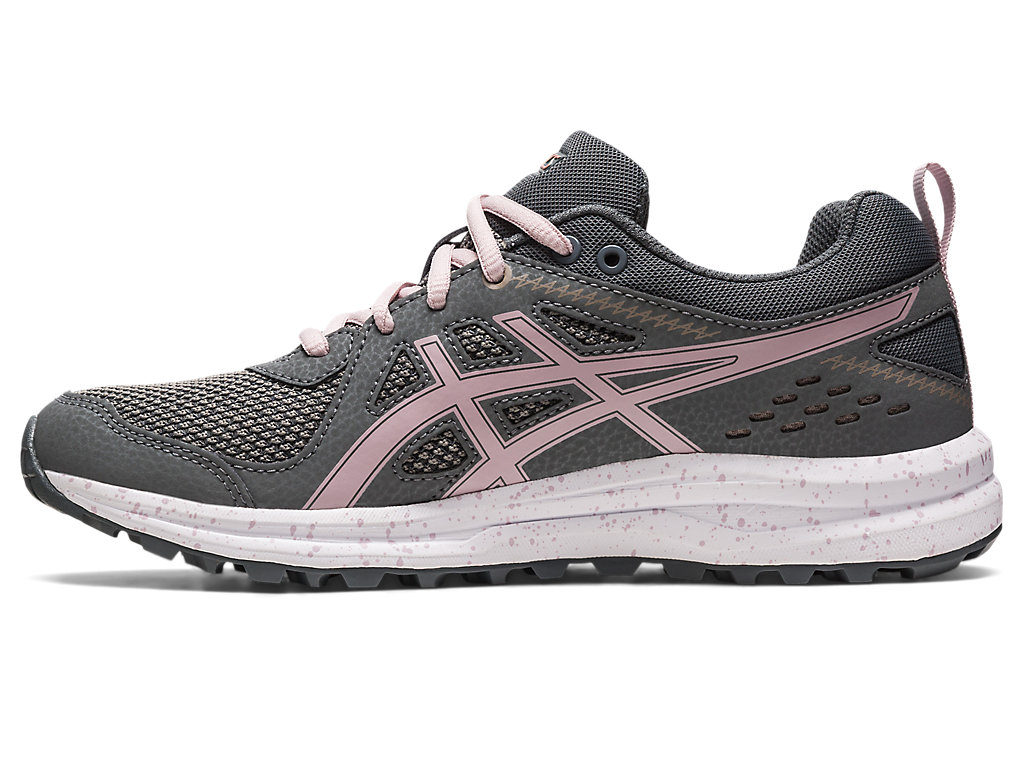 Women's Asics Torrance Trail Sneakers Grey / Rose | 1495-ZAKMS