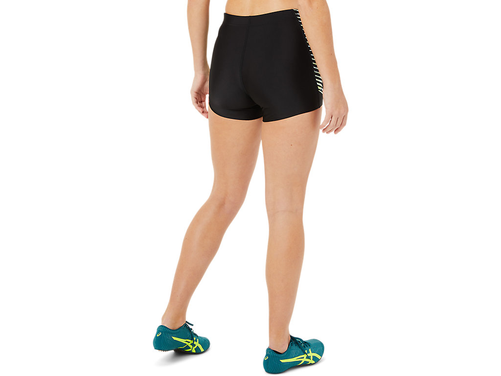 Women's Asics Track Hot Pants Black | 1890-CSYOQ