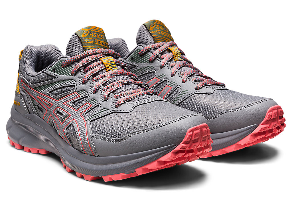 Women's Asics Trail Scout 2 Trail Running Shoes Grey | 1034-RATFB