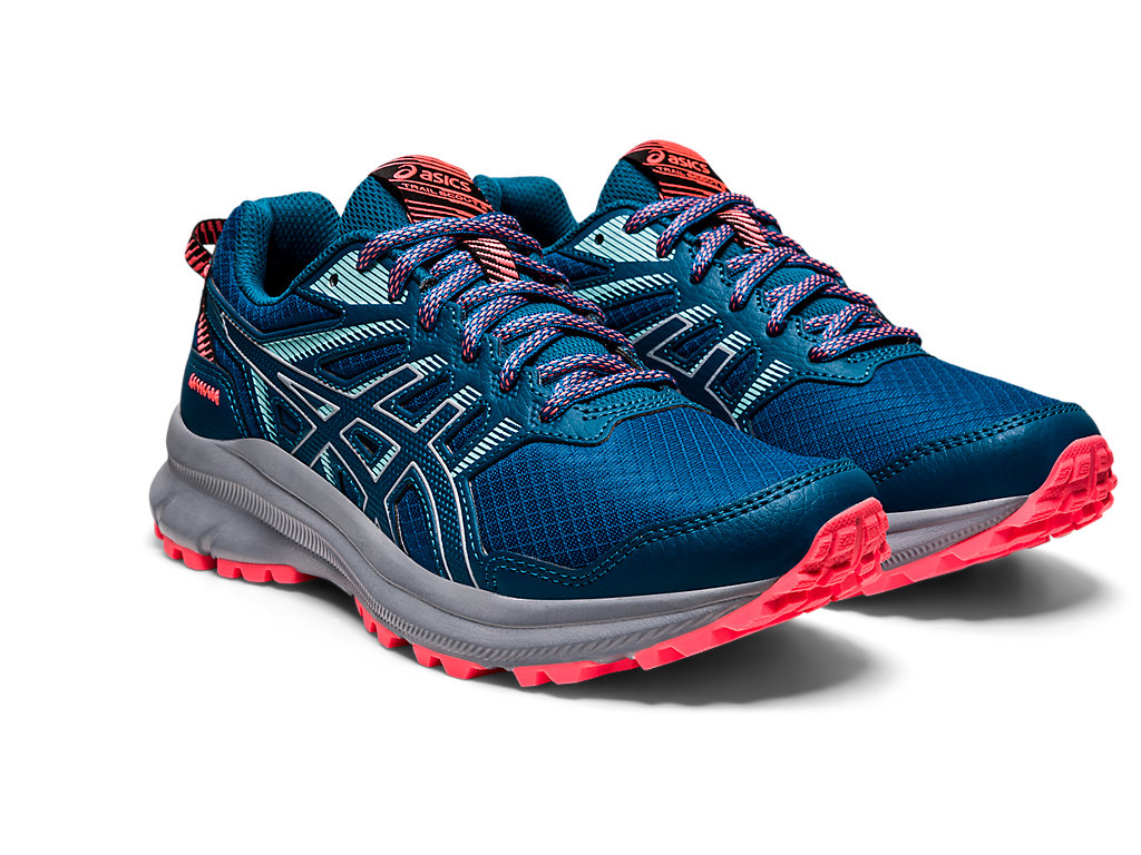 Women's Asics Trail Scout 2 Trail Running Shoes Blue | 9621-RBQEY