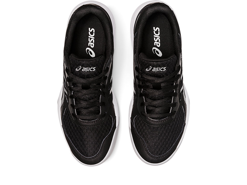 Women's Asics Upcourt 5 Volleyball Shoes Black / Silver | 7514-MQXCJ