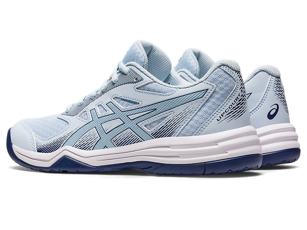 Women's Asics Upcourt 5 Volleyball Shoes Blue / Indigo Blue | 8726-BYIXJ