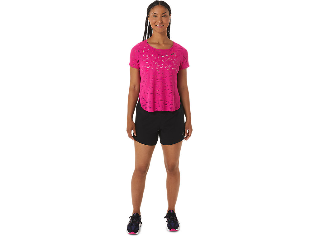 Women's Asics Ventilate Actibreeze Sleeve T Shirts Pink | 0219-WSVTQ