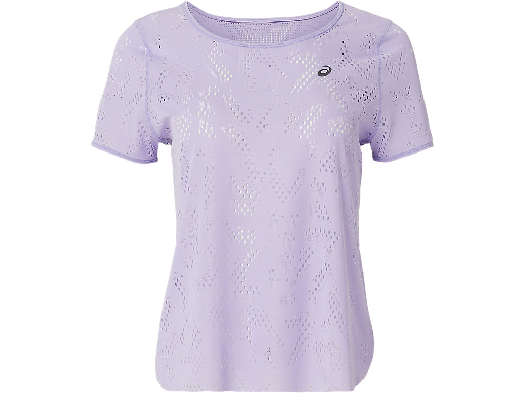 Women's Asics Ventilate Actibreeze Sleeve T Shirts Purple | 3162-TKSFA