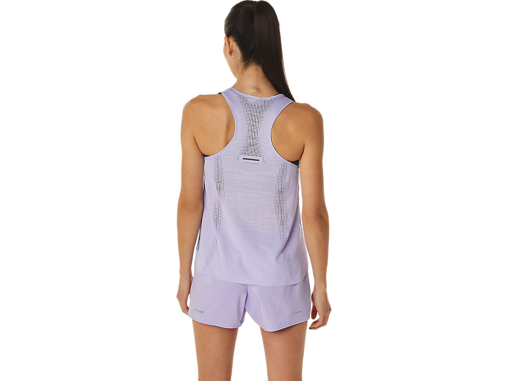 Women's Asics Ventilate Actibreeze Tank T Shirts Purple | 4580-FJVXK