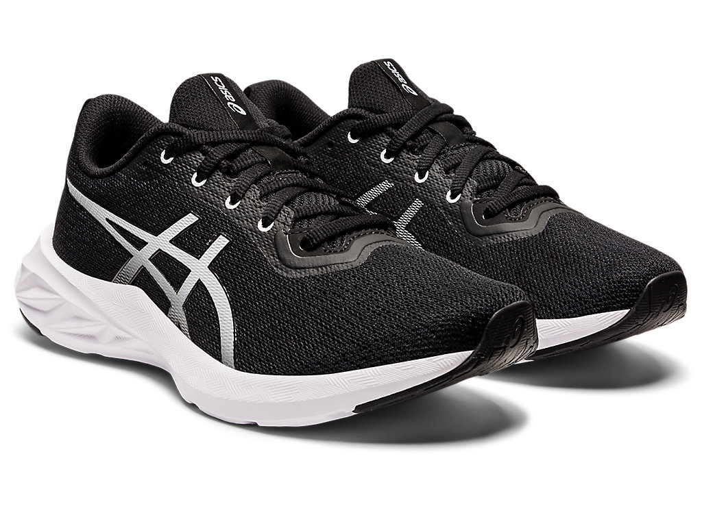 Women's Asics Versablast 2 Walking Shoes Black / White | 7246-PTNSK