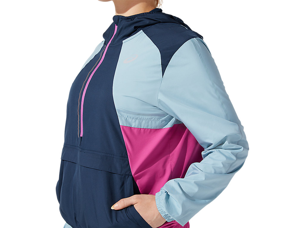 Women's Asics Visibility Jackets Blue | 2609-UGZTJ