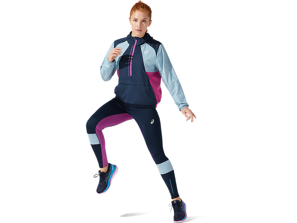 Women's Asics Visibility Jackets Blue | 2609-UGZTJ