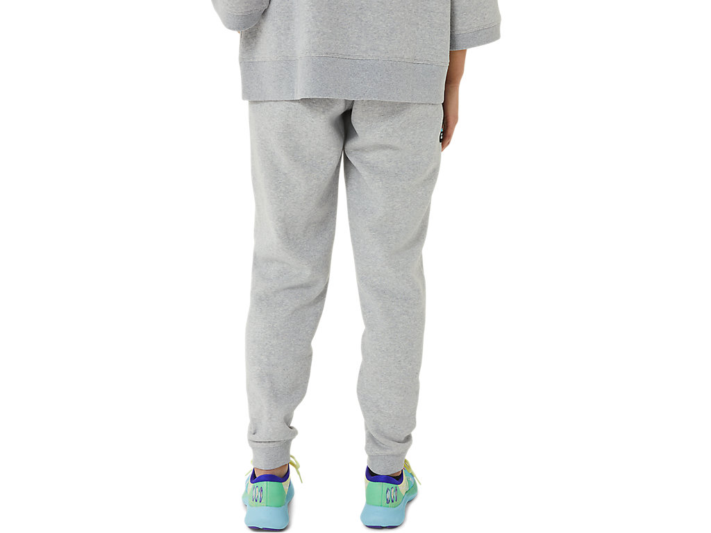 Women's Asics W Sunday Fleece Jogger Lam Pants Light Grey | 7890-CQGWZ