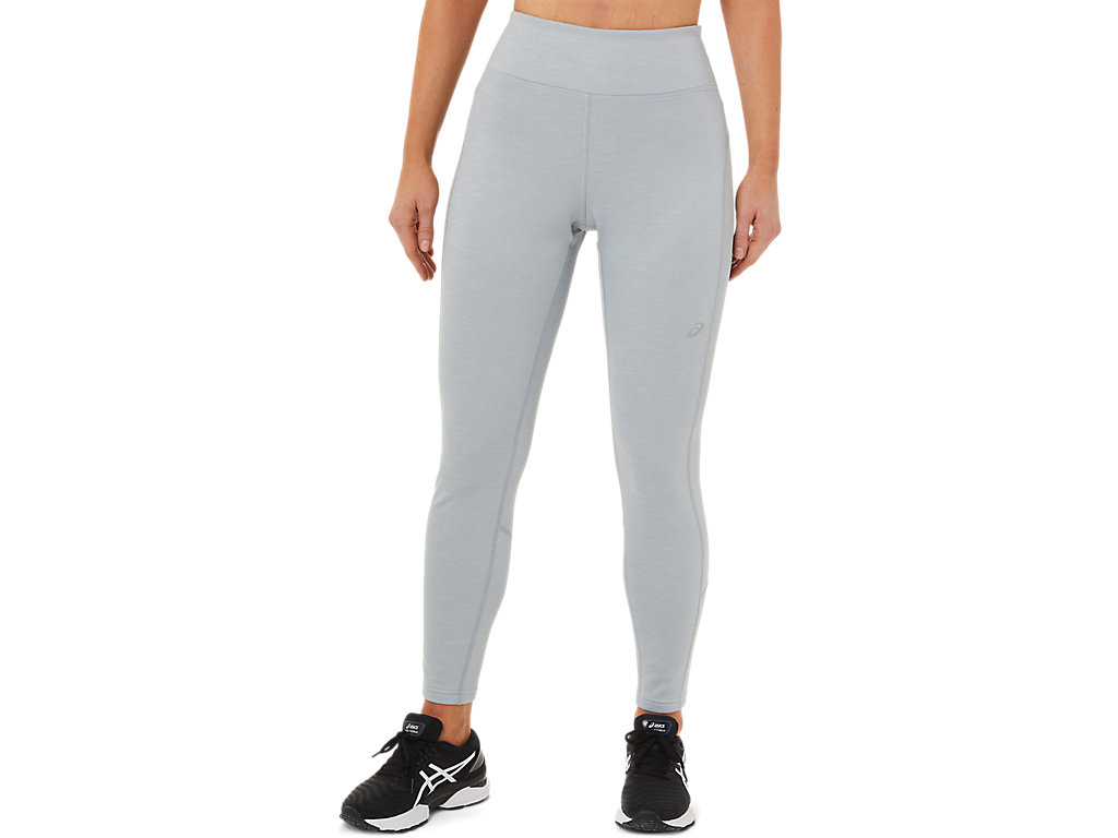 Women\'s Asics W Thermopolis Winter Leggings Light Grey | 6371-HXDOZ