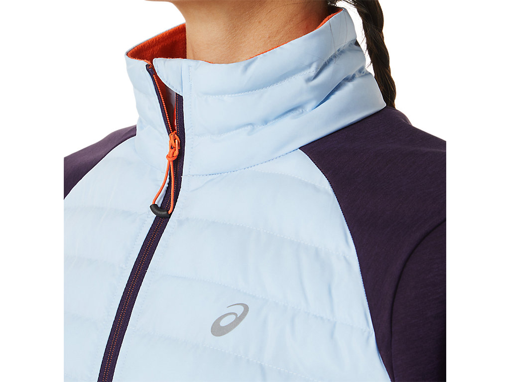 Women's Asics Winter Run Jackets Blue | 1905-QLUTF